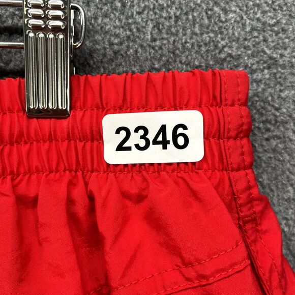 The Finals Swim Shorts Mens XXL Red Trunk Deck with Back Pocket - Picture 13 of 13